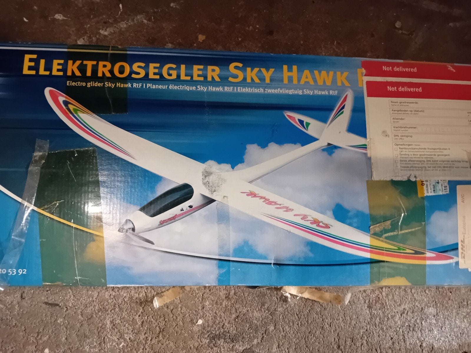 Reely Sky Hawk RTF zweefvliegtuig compleet, Ophalen of Verzenden