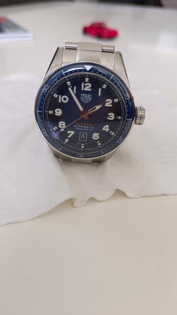TAG Heuer Autavia Automatic Chronometer, Sieraden, Tassen en Uiterlijk, Horloges | Heren, Ophalen of Verzenden, Zo goed als nieuw