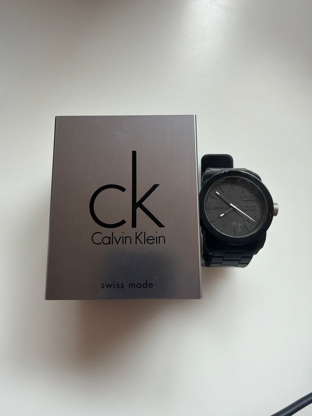 Calvin Klein Heren Horloge DZ1437 - Opknapper, Overige merken, Kunststof, Gebruikt, Polshorloge