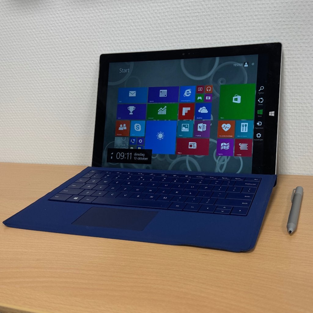 Microsoft Surface Pro 3 | i5 | 128GB | Pen + Toetsenbord, Ophalen, Qwerty, Minder dan 2 Ghz, Microsoft Surface