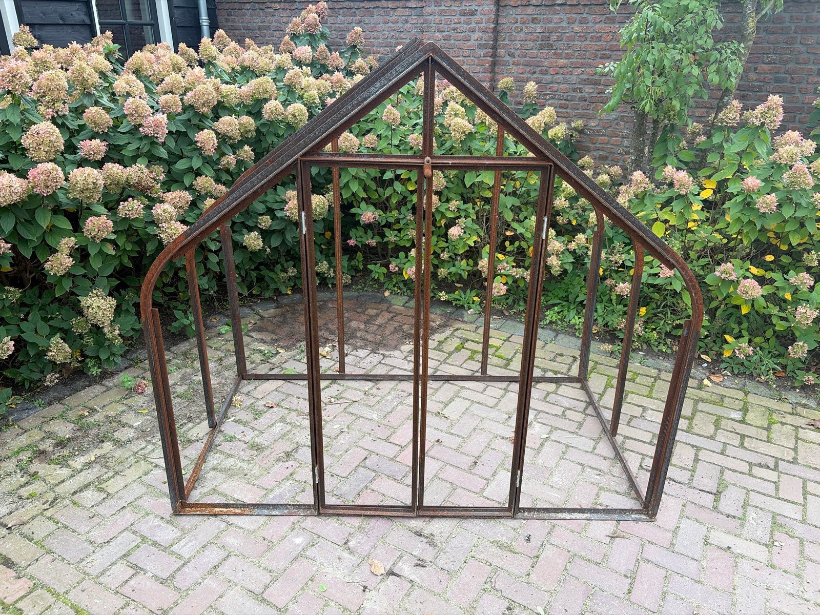 Greenhouse  metalen frame voor kweekkas of tuinhuis, Tuin en Terras, Staal, Gebruikt, Overige materialen, Kweekkas