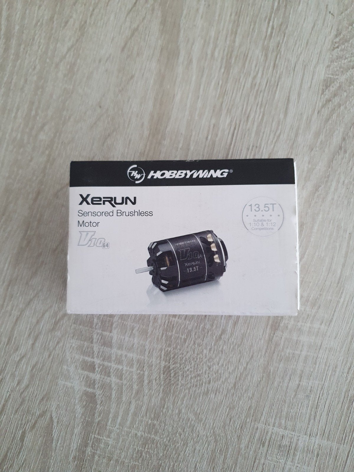 Hobbywing Xerun V10 G4 13.5T Sensored Brushless Motor, Elektro, Ophalen of Verzenden, Zo goed als nieuw, Schaal 1:10
