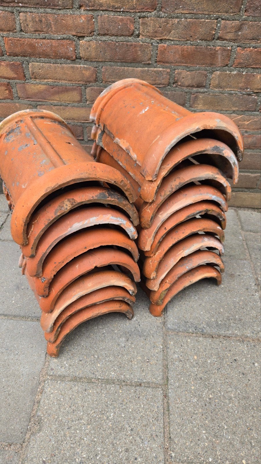 Vorsten, Ophalen, Steen of Klei, 15 m² of meer, Dakpannen