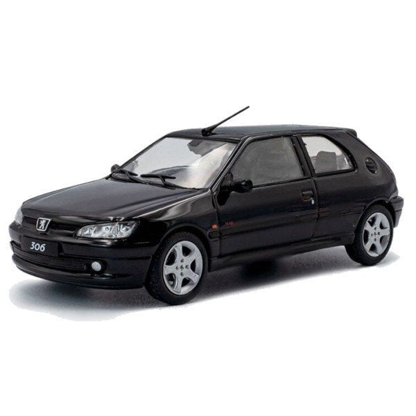 Peugeot 306 S16 1994 Zwart Modelauto 1/43 Solido, Solido, Auto, Solido, Nieuw