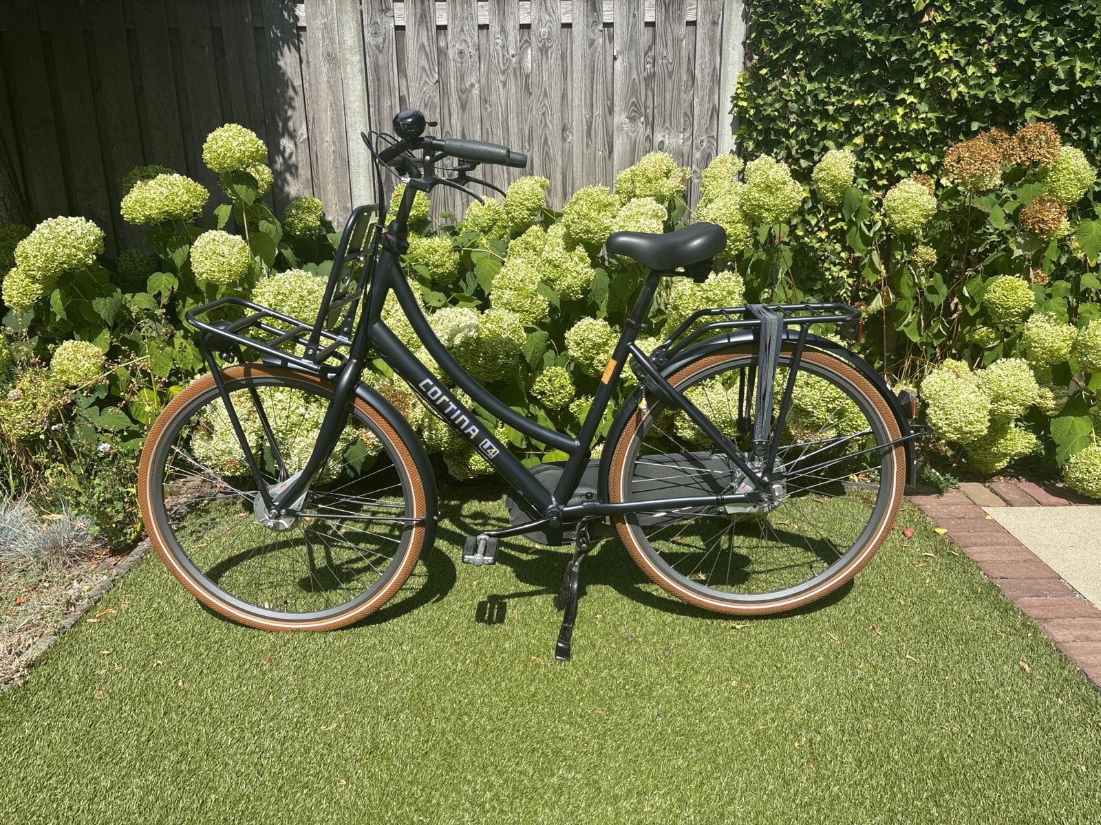 Cortina U4 Transportfiets - 7 versnellingen, framemaat 50, 47 tot 50 cm, Versnellingen, Zo goed als nieuw, Schijfrem