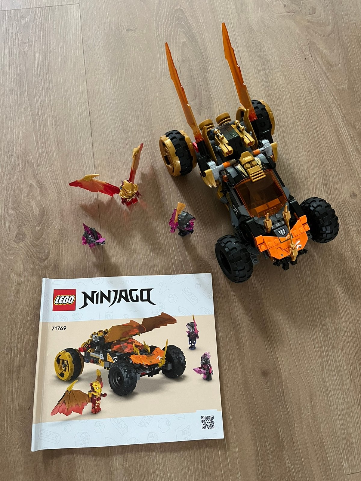 LEGO NINJAGO Cole's drakenwagen (71769), Ophalen of Verzenden, Zo goed als nieuw