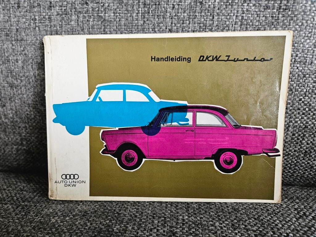 Handleiding DKW Junior - Origineel Boekje, Verzenden