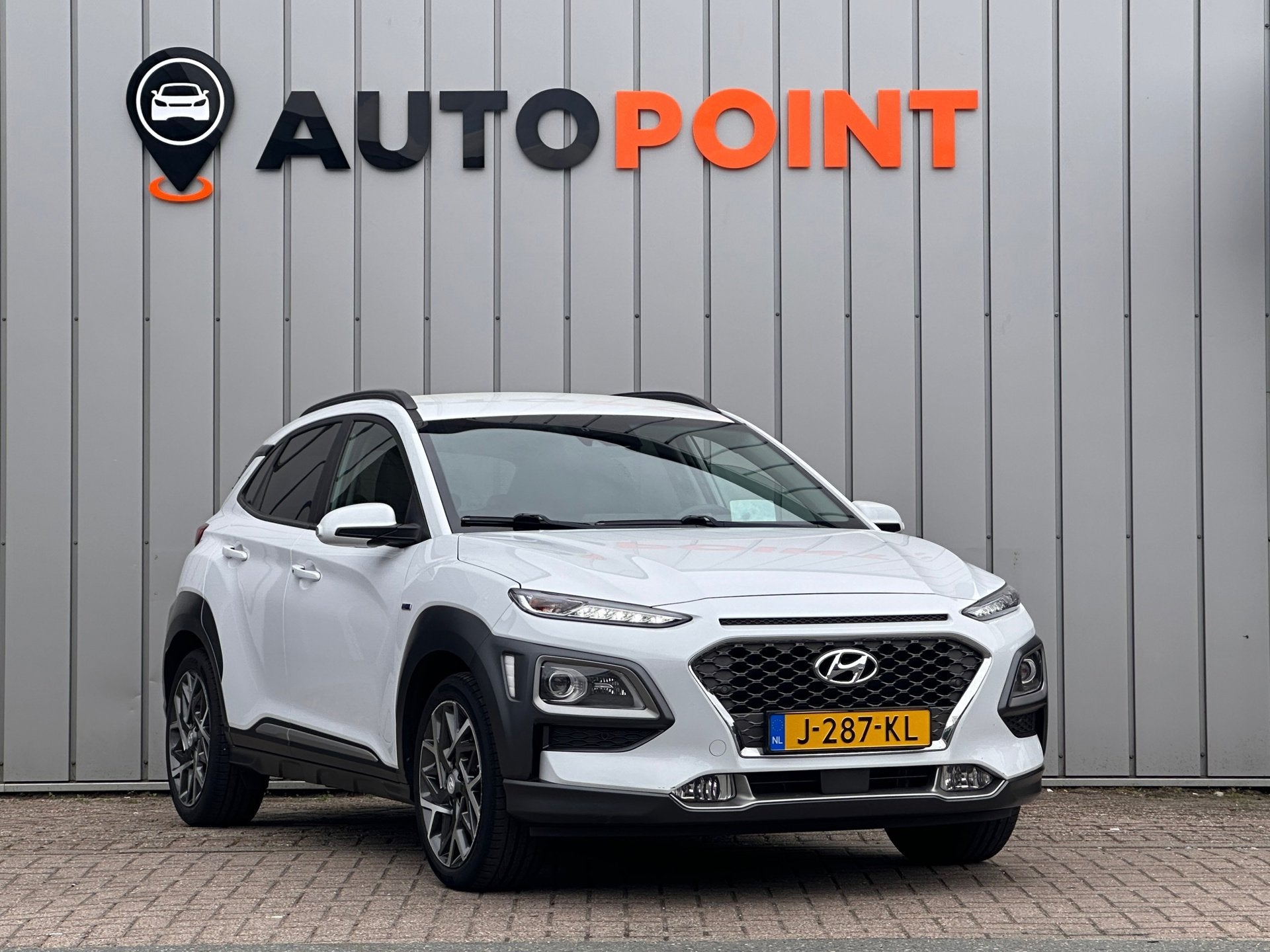 Hyundai Kona 1.6 GDI HEV Premium 1E EIG DEALEROND ORG NL|HEA, Auto's, Dealer onderhouden, Gebruikt, SUV of Terreinwagen, Kona