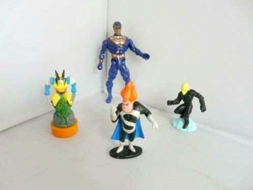 Superhelden # 4 stuks, Verzamelen, Ophalen of Verzenden, Superheld, Zo goed als nieuw, Beeldje of Figuurtje