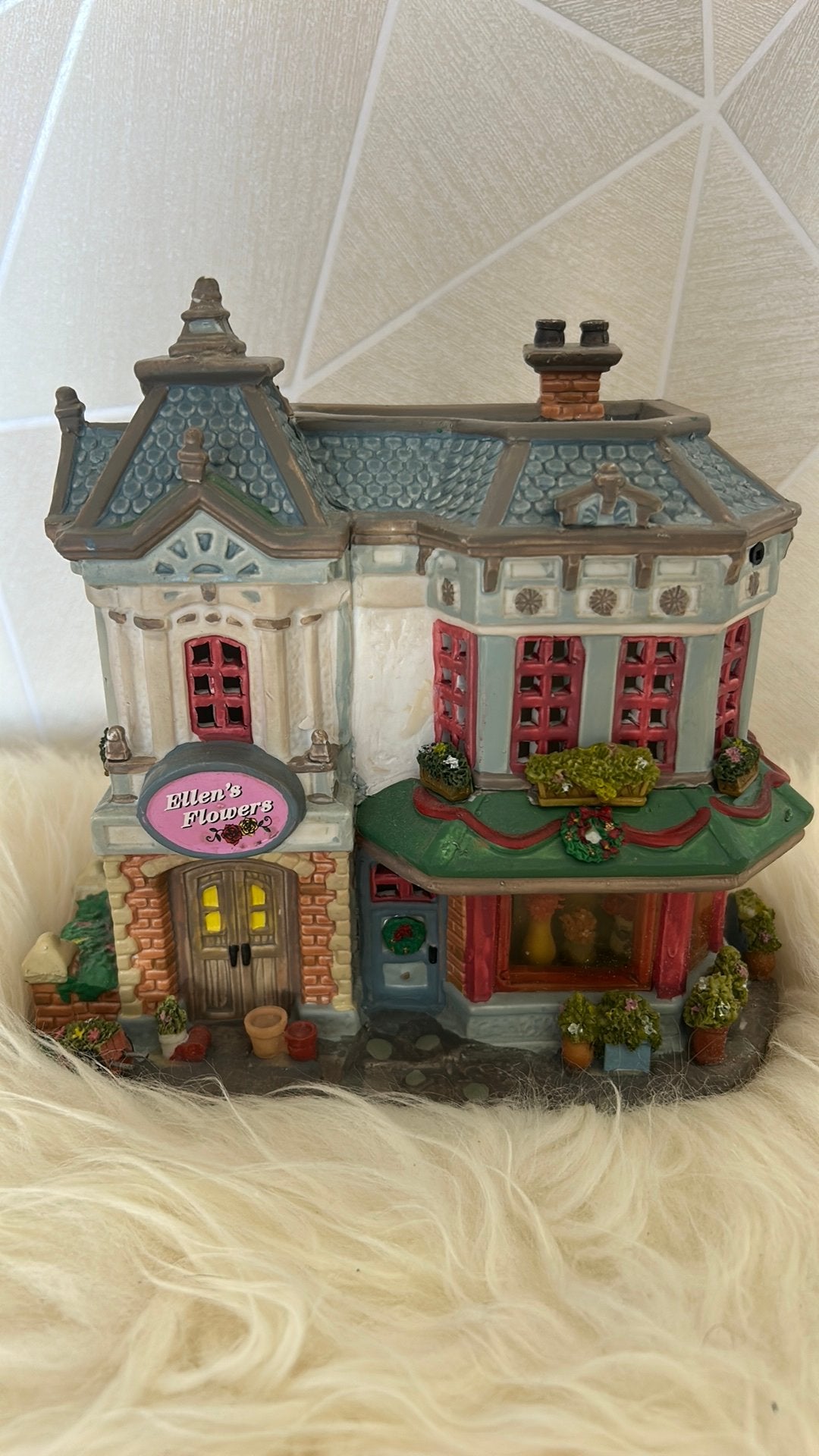Lemax ellen’s flower shop, Ophalen of Verzenden
