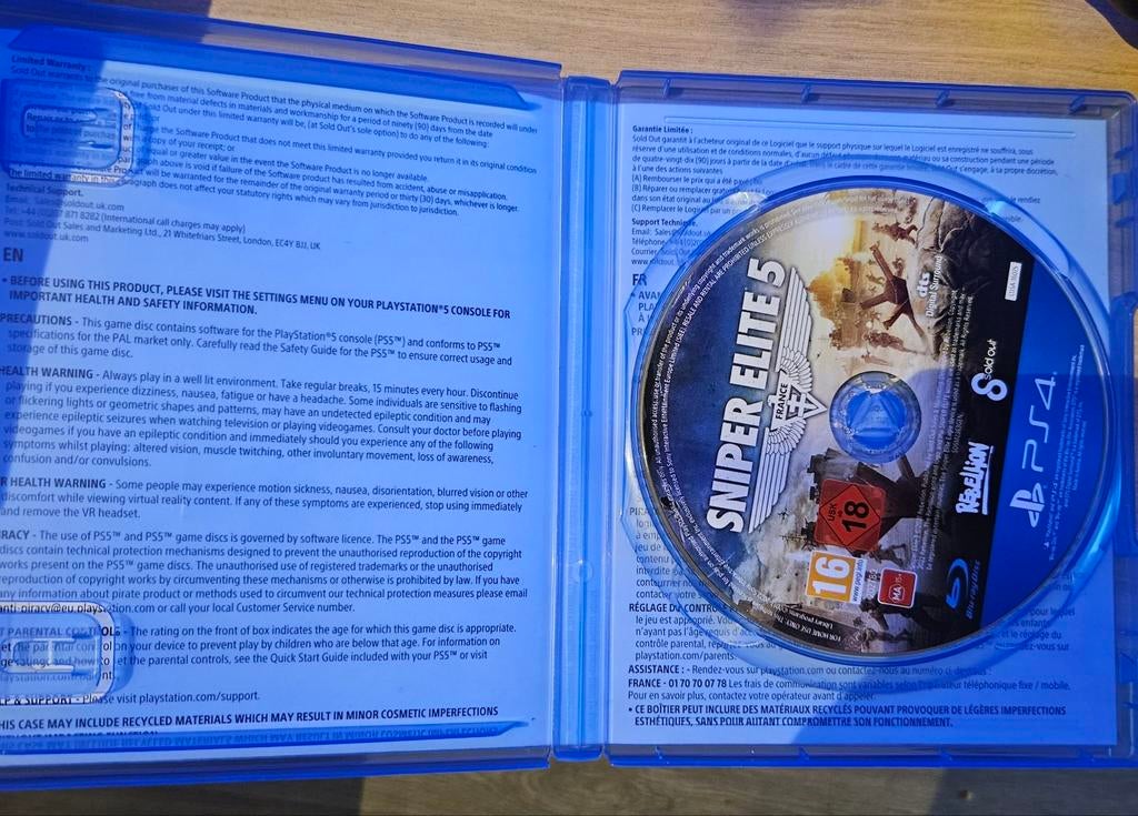 Sniper elite 5, Ophalen, Shooter, 1 speler, Zo goed als nieuw