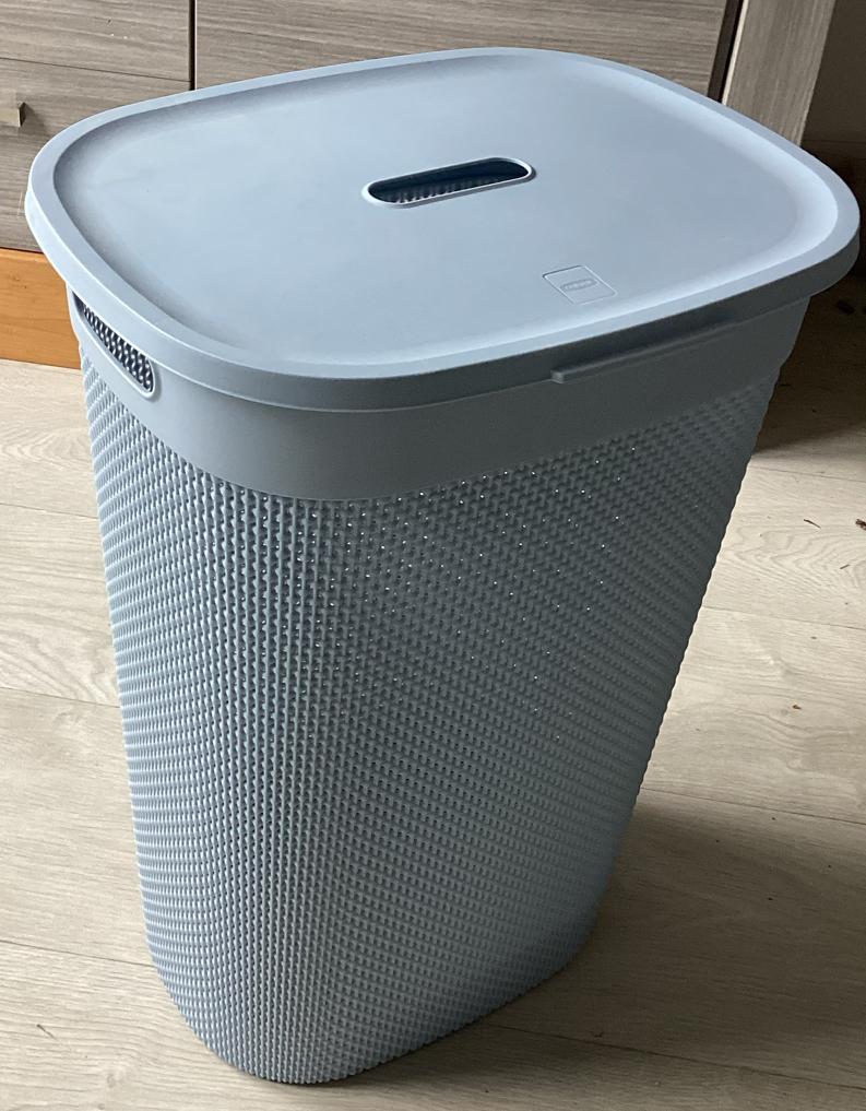 Curver Wasmand lichtblauw nieuw, Ophalen, Kunststof, Zo goed als nieuw, Modern
