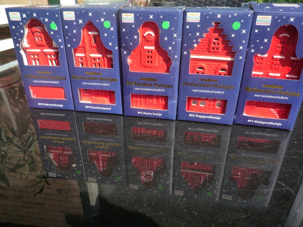 Postcode loterij Huisjes 1 tot 5, Ophalen of Verzenden, Nieuw