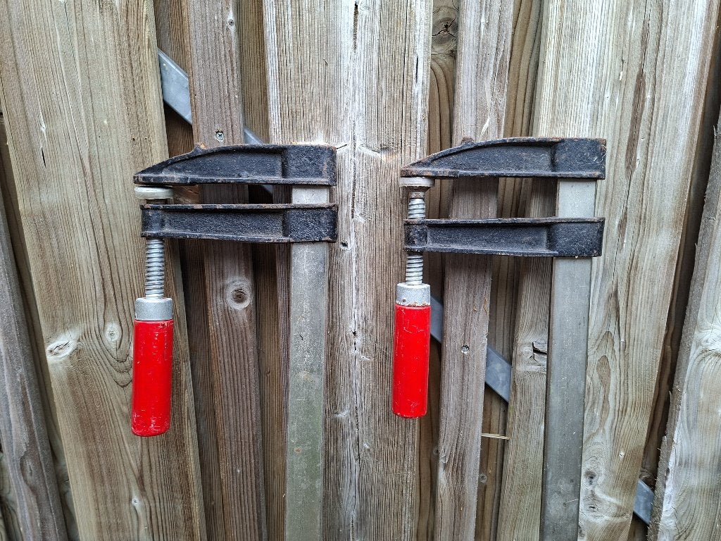 Lange lijmklem 2x160cm, Ophalen, Gebruikt, Klem