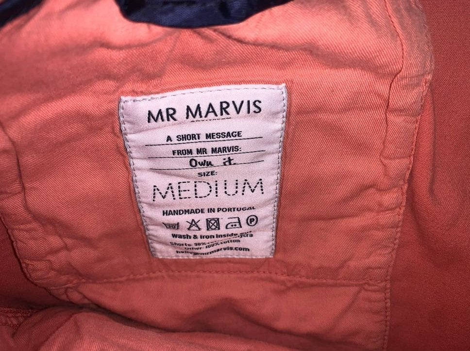 Mr Marvis The Fifties Korte Broek Maat M zgan, Ophalen of Verzenden, Zo goed als nieuw, Blauw, W32 (confectie 46) of kleiner