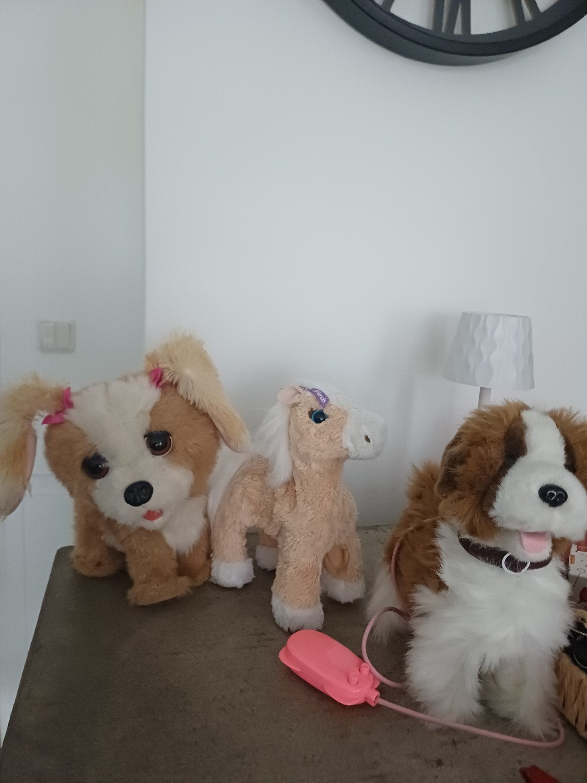 speelgoedhondjes en pony op batterijen, Kinderen en Baby's, Ophalen, Zo goed als nieuw, Interactief