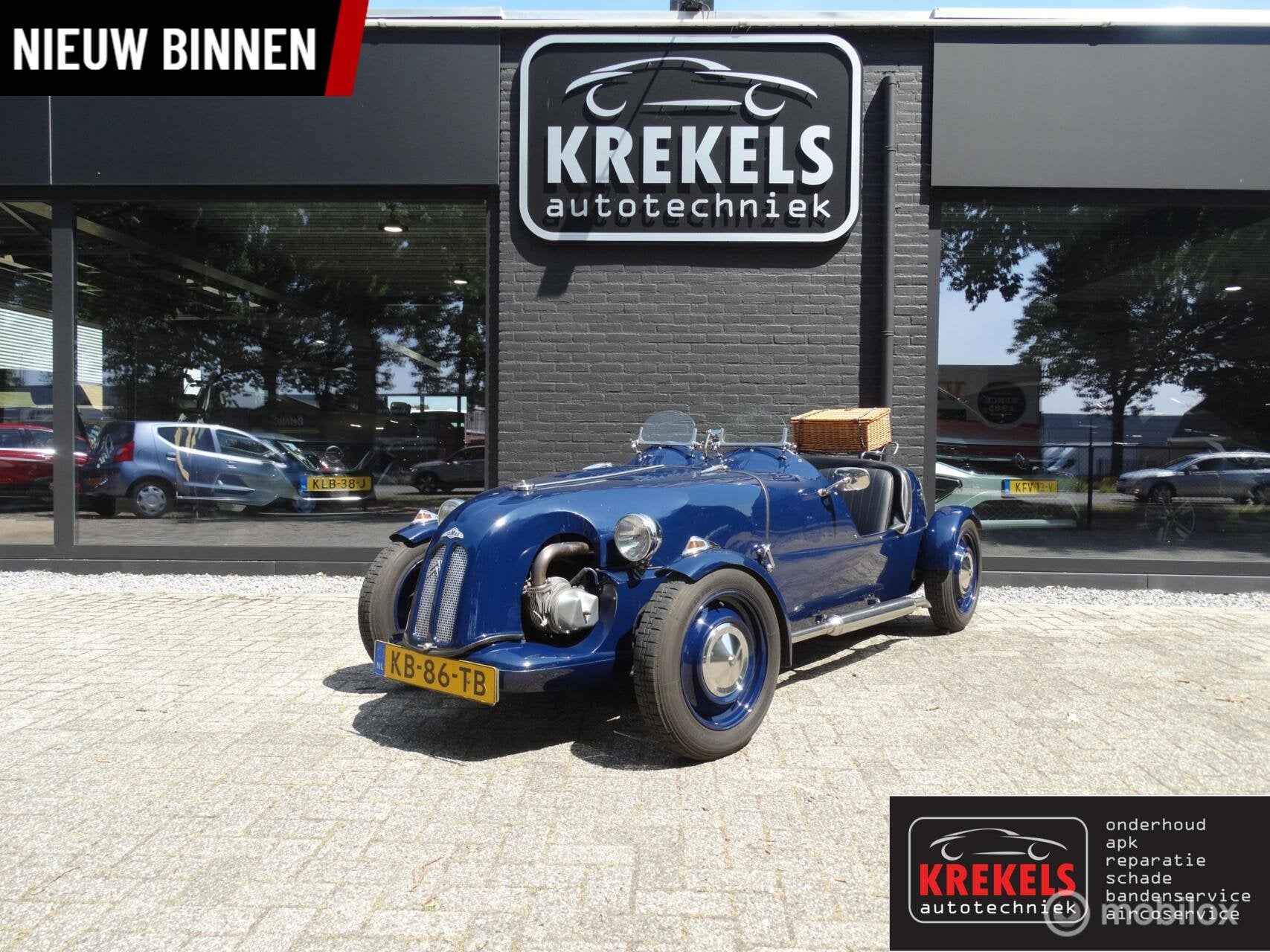 Citroen 2CV6 602cc Lomax 224, Voorwielaandrijving, Blauw, 29 pk, Bedrijf