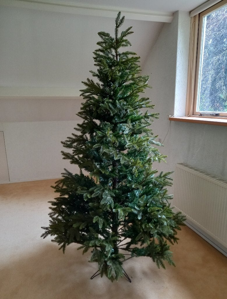Mooie luxe en duurzame kerstboom, Ophalen, Gebruikt