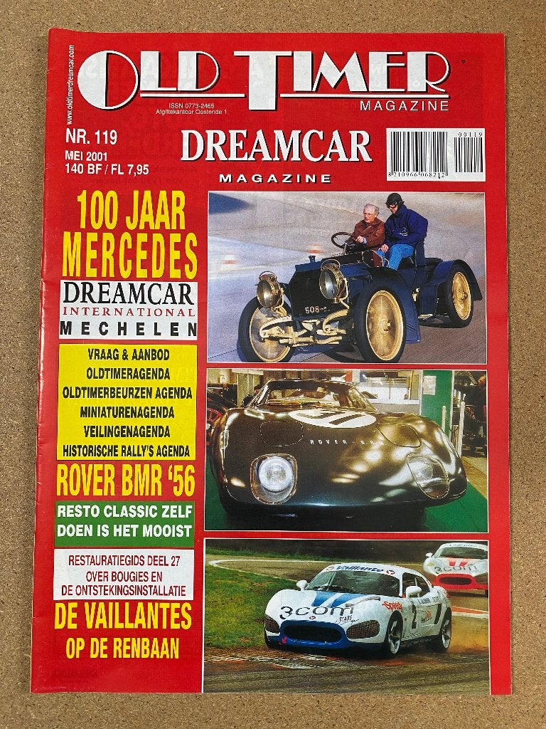 Oldtimer Dreamcar Magazine 119 2001, Verzenden, Gelezen, Algemeen