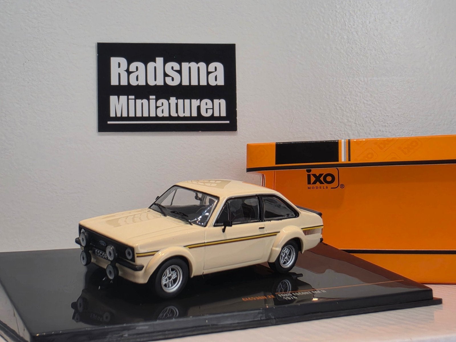 Ford escort Mk2 1976 - 1:43 Ixo, Overige merken, Ixo, Auto, Nieuw