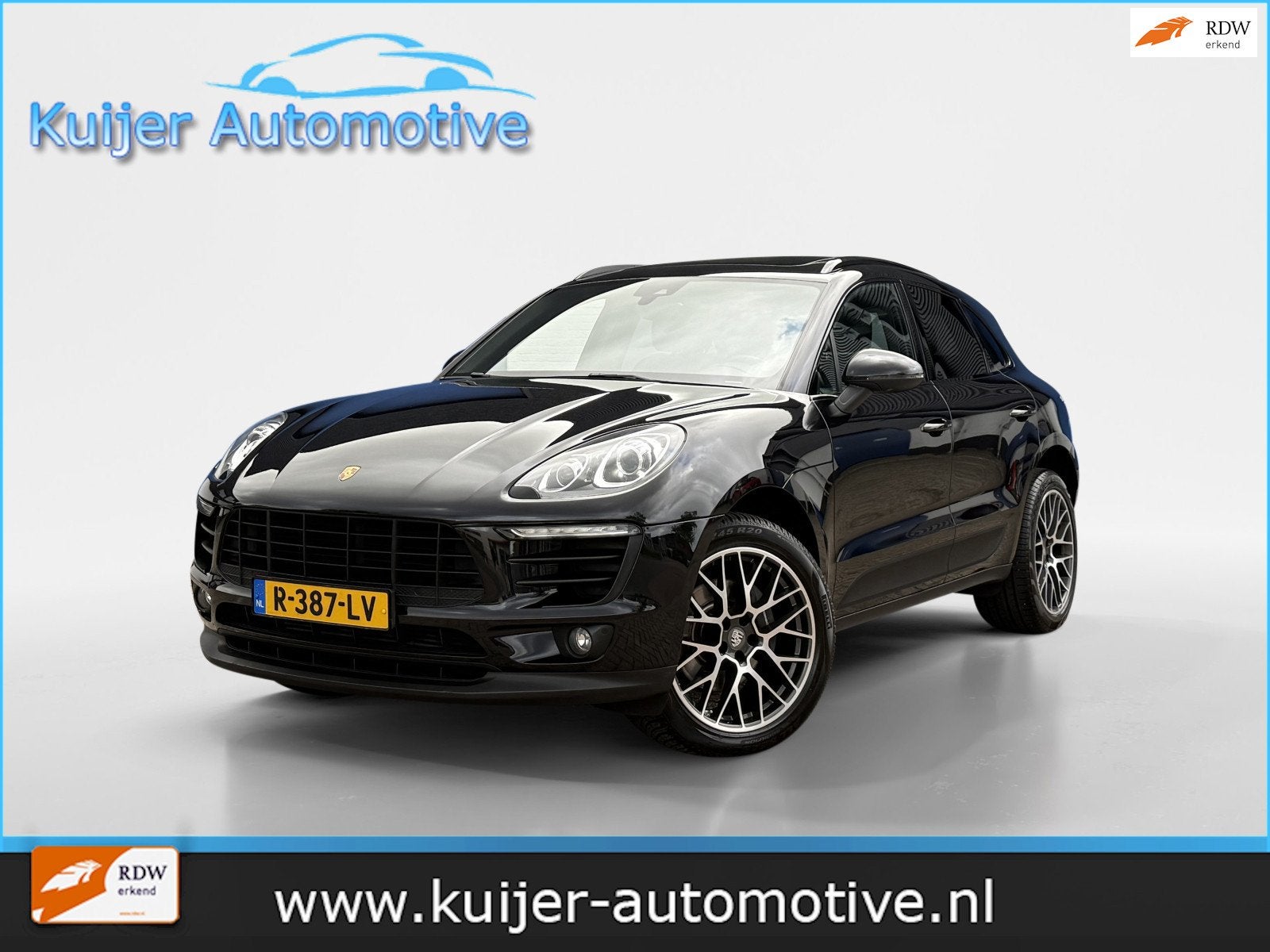 Porsche Macan 2.0 Automaat / Panoramadak / Stuur & Stoel ver, Automaat, Gebruikt, 4 cilinders, Zwart