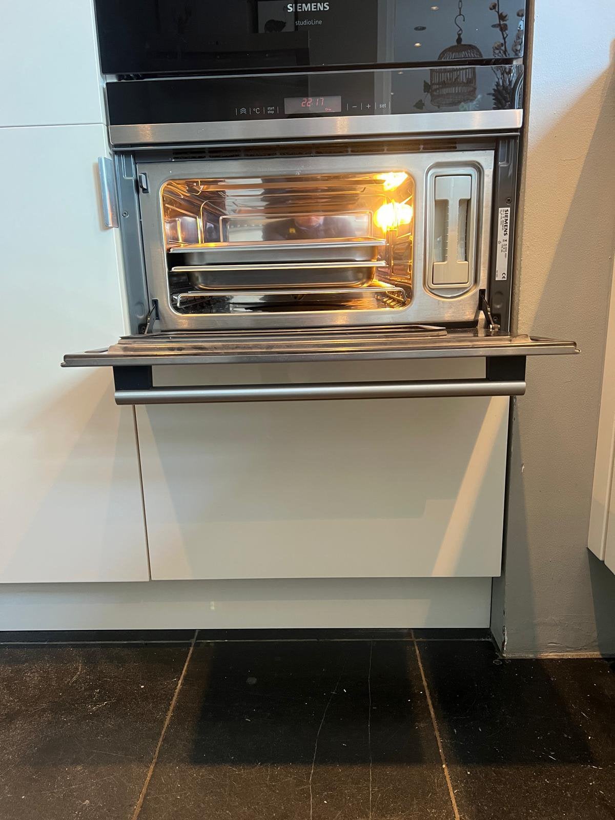 Nieuwe Siemens Stoomoven - Ongebruikt, 45 tot 50 cm, Ophalen of Verzenden, Stoom, Inbouw