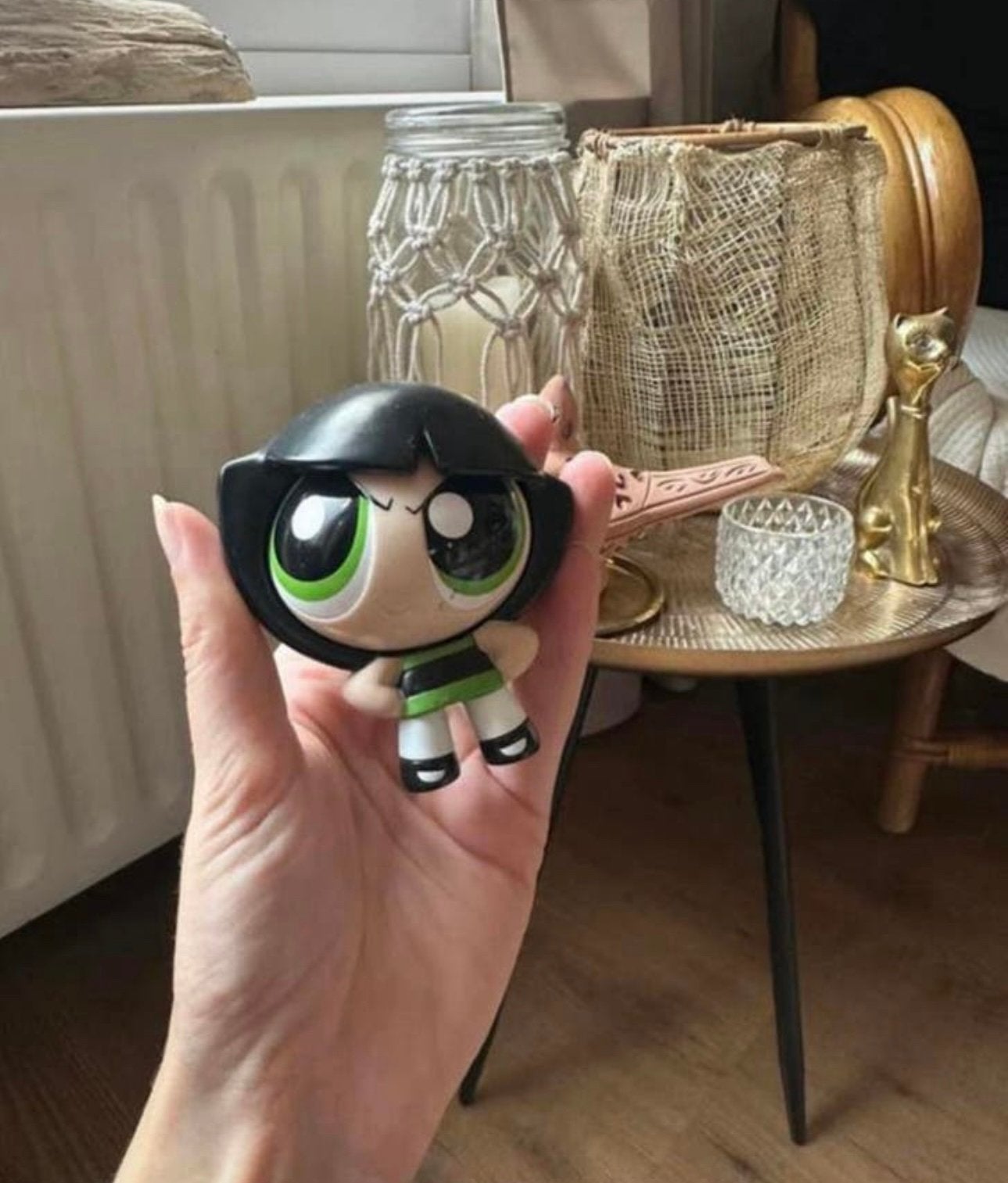 Powerpuff girls - buttercup uit happy meal van de mc donalds, Ophalen of Verzenden, Zo goed als nieuw