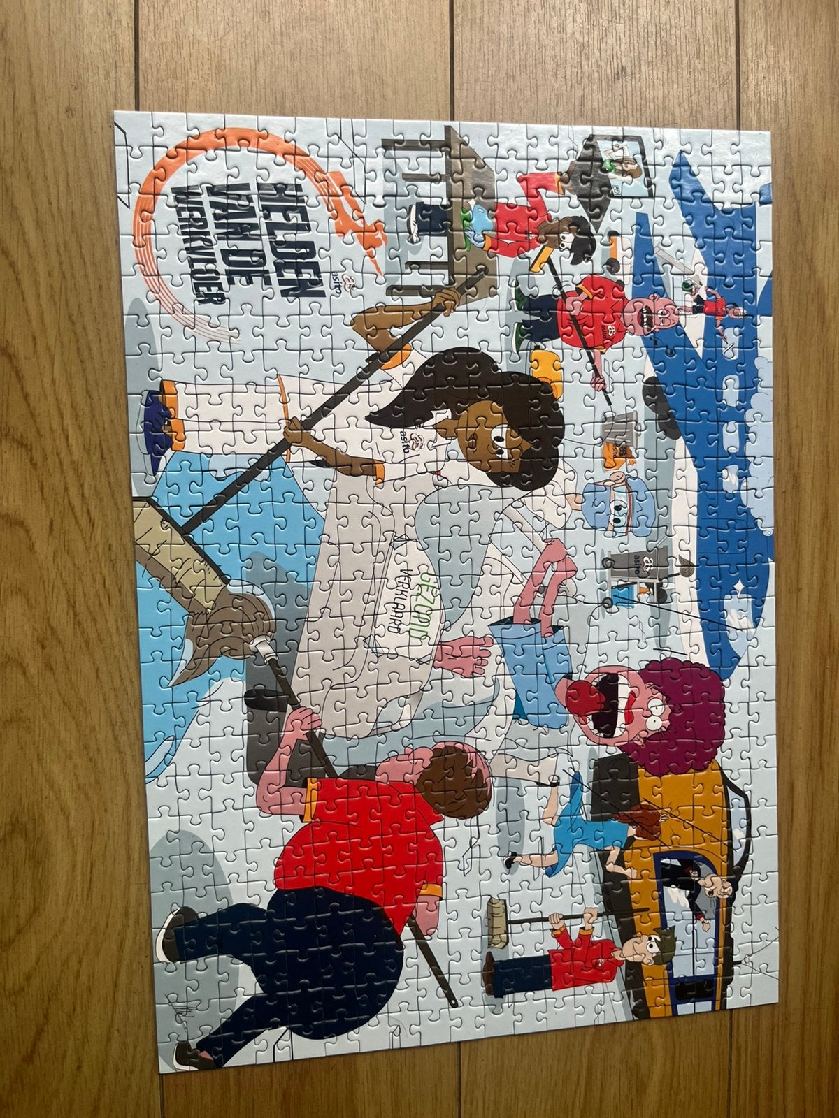 Puzzel 500 stukjes, Ophalen of Verzenden, 500 t/m 1500 stukjes, Zo goed als nieuw, Legpuzzel