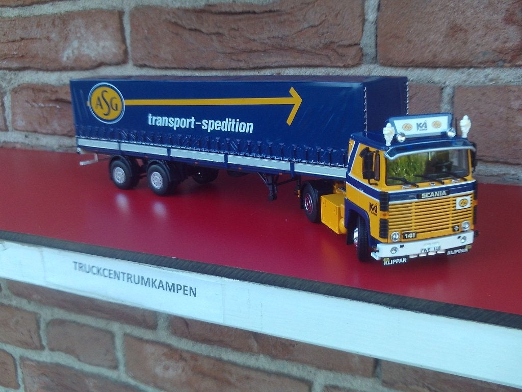 Tekno  Scania  141  4 x 2  van  A.S.G.
