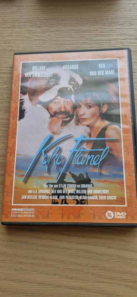 Urbanus DVD - Koko Flanel (Film van Stijn Coninx), Alle leeftijden, Ophalen of Verzenden, Gebruikt