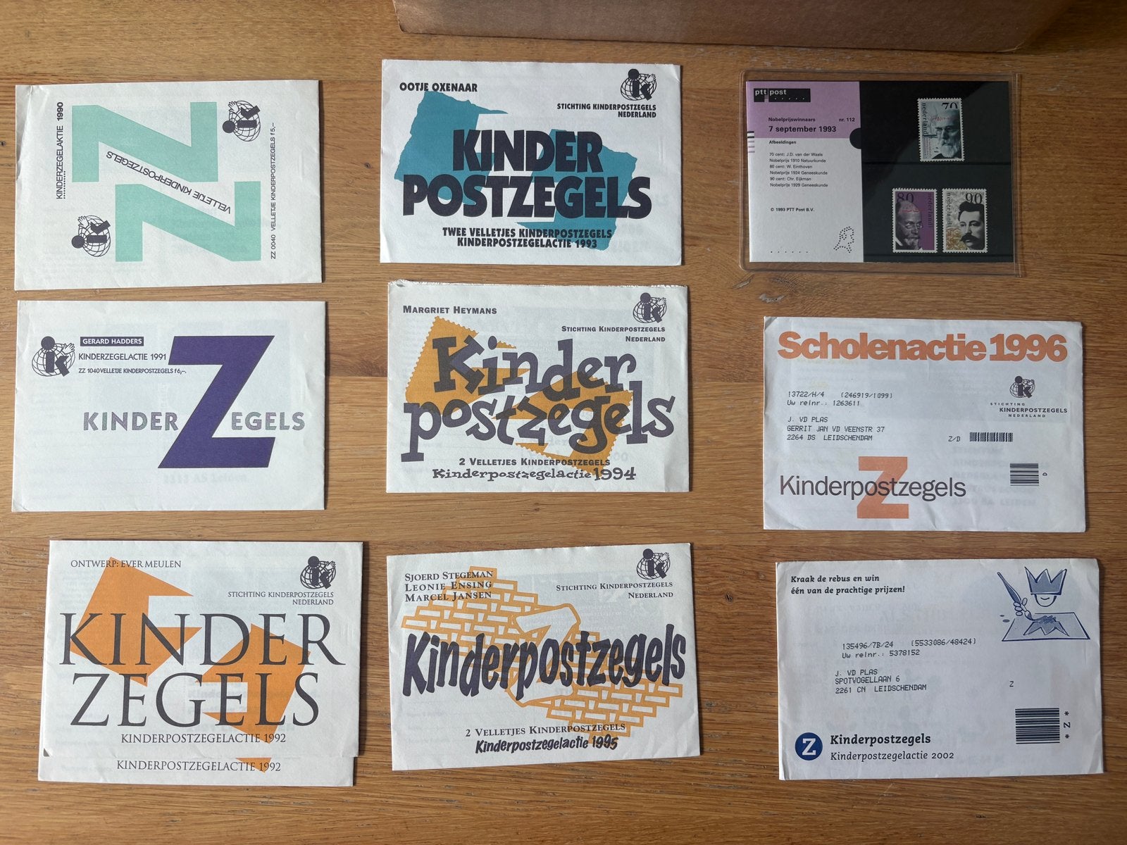 Diverse Kinderpostzegels - Jaren '90 en 2000, Ophalen of Verzenden, Na 1940, Postfris