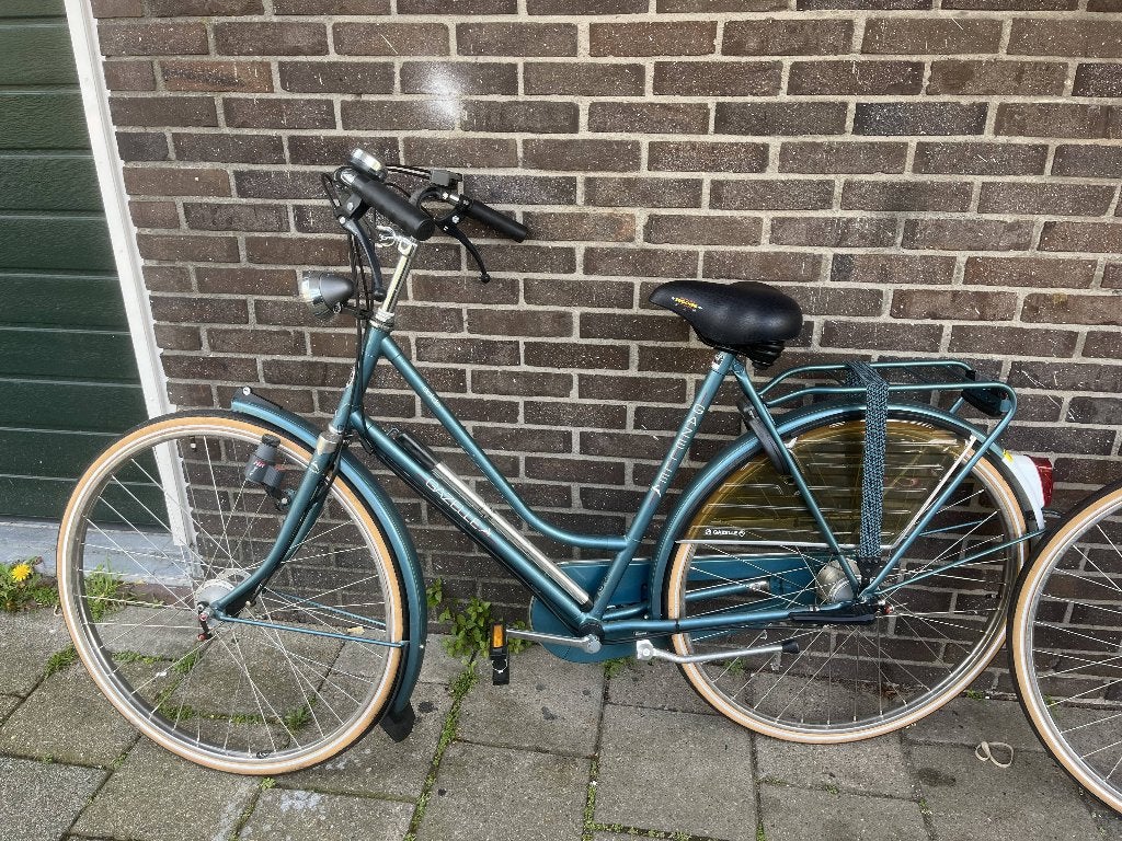 damesfiets, Gebruikt, Versnellingen, Gazelle, Trommelrem
