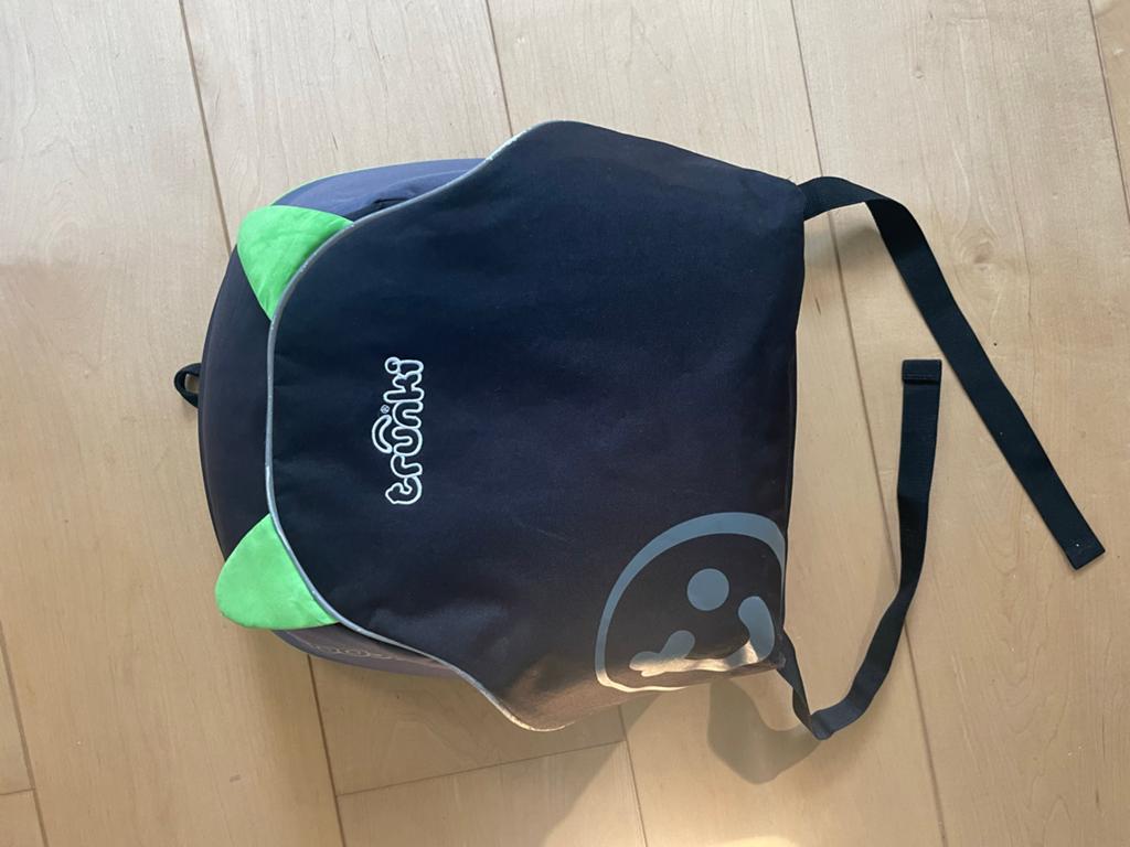 Trunki Boostapak - Kinderzitje en rugzak in één, Overige merken, Autogordel, 15 t/m 36 kg, Ophalen of Verzenden