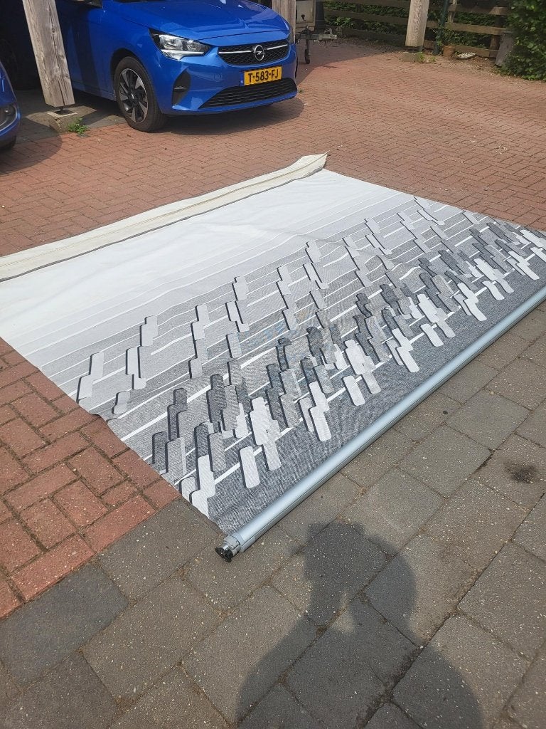 luifel caravan, Caravans en Kamperen, Voortenten en Luifels, Zo goed als nieuw, Fiamma, Ten Cate All Season 240g/m2, Ophalen