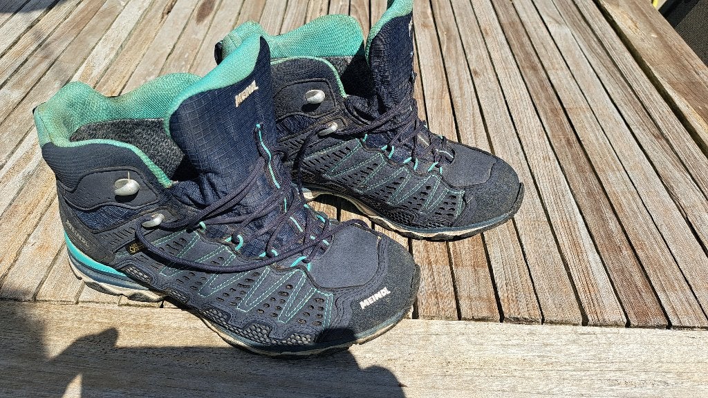Meindl 39850-49 dameswandelschoenen GoreTex Surround mt 39,5, Ophalen, Zo goed als nieuw, Schoenen