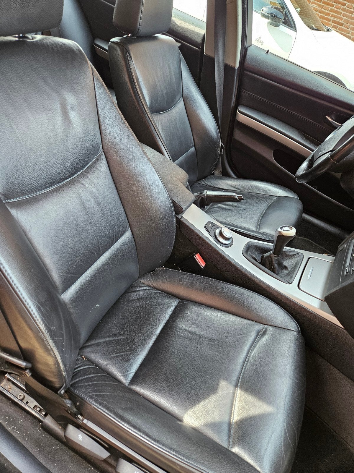 Zwart lederen interieur bmw e91 touring, Auto-onderdelen, Ophalen, Gebruikt, BMW