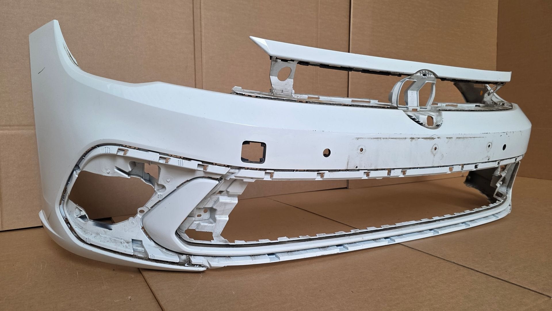 Voorbumper VW Polo 2G Facelift Bumper bj.2022-2026 LC9A, Auto-onderdelen, Carrosserie en Plaatwerk, Gebruikt, -, Voor, Ophalen of Verzenden