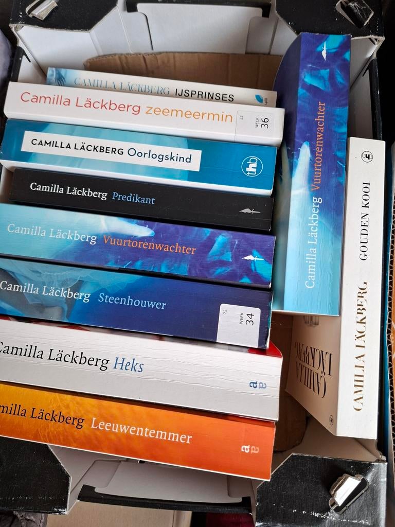 Camilla Lackberg serie, Boeken, Ophalen, Zo goed als nieuw, Populaire fictie