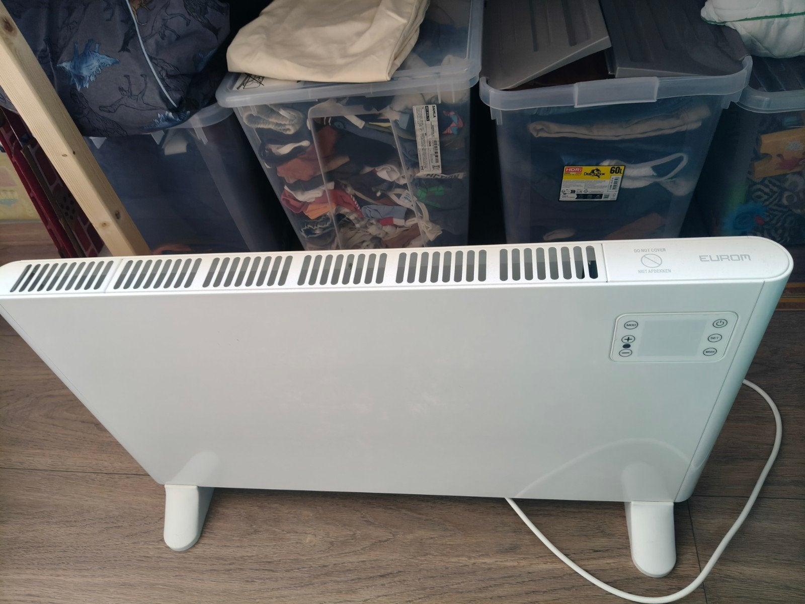 Eurom 1500 Watt WiFi kachel, Ophalen