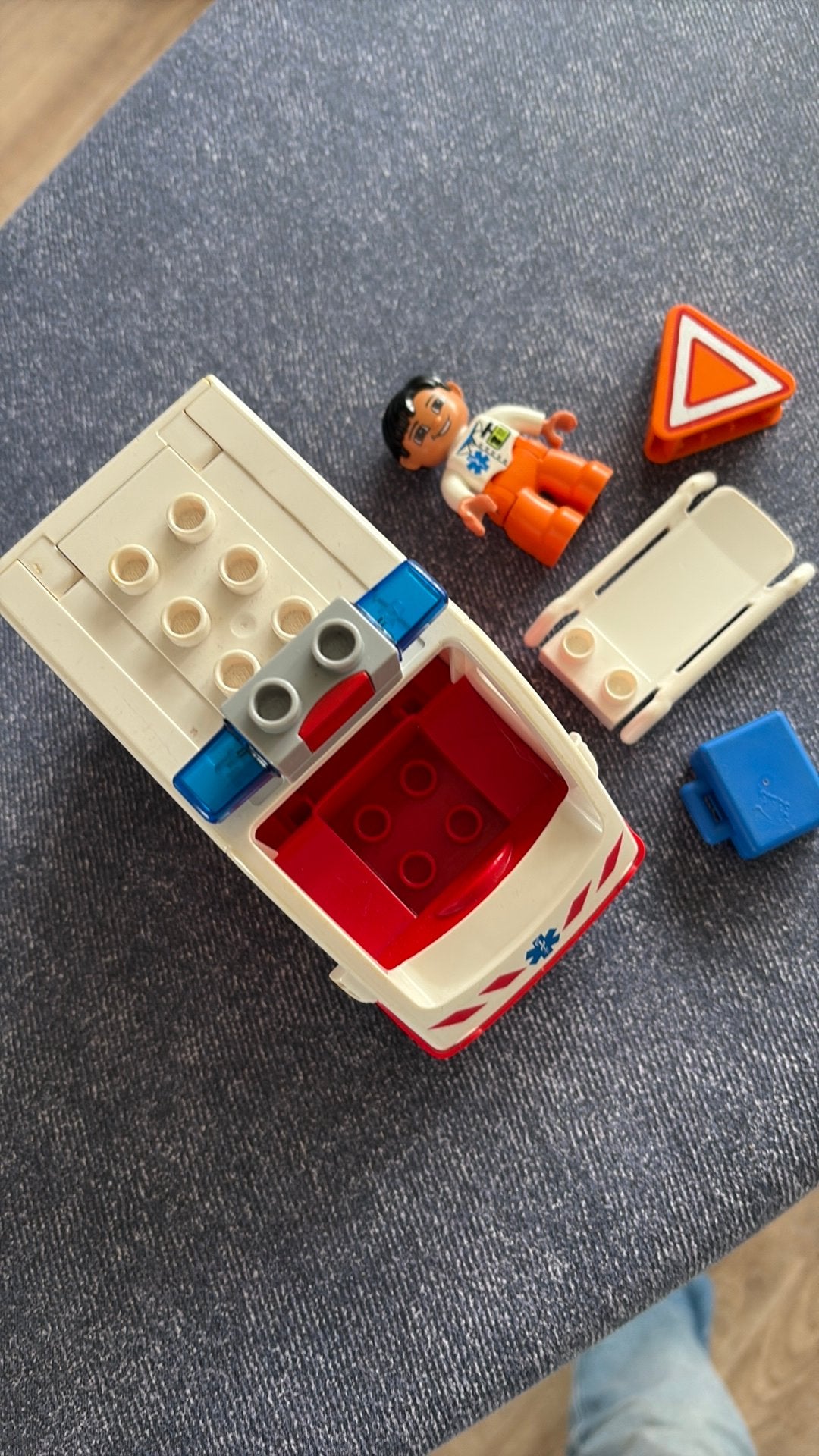 Duplo ziekenhuis ambulance 4979, Ophalen of Verzenden, Gebruikt, Duplo