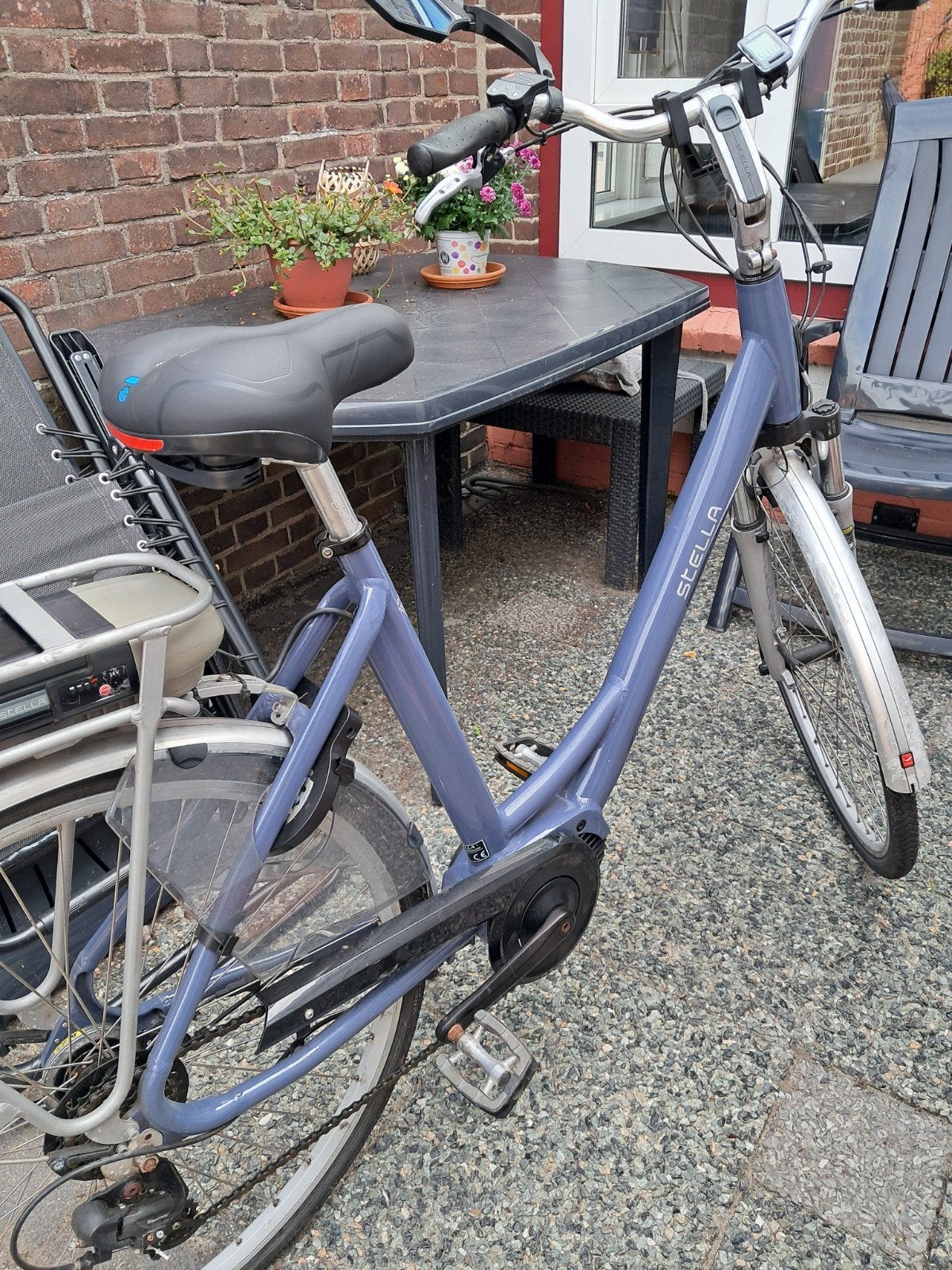 Stella dames fiets,   voor opknappen of onderdelen, Overige merken, Gebruikt, Versnellingen, Trommelrem