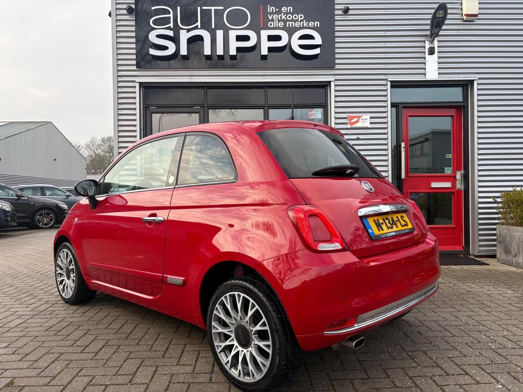 Fiat 500 1.2 Mirror -CLIMA-PANORAMADAK-PARKEERSENSOREN ACHTE, Voorwielaandrijving, Gebruikt, 4 cilinders, 840 kg