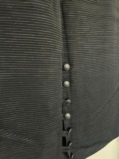rok met split en knopen achter, Kleding | Dames, Zwart, Maat 36 (S), Gedragen, Onder de knie