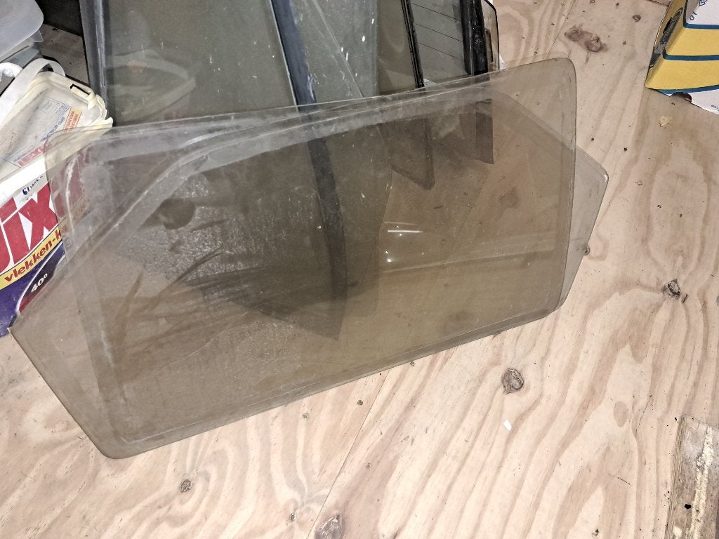 Zijramen L + R Kadett D GTE getint, Auto-onderdelen, Ophalen of Verzenden, Gebruikt, Opel