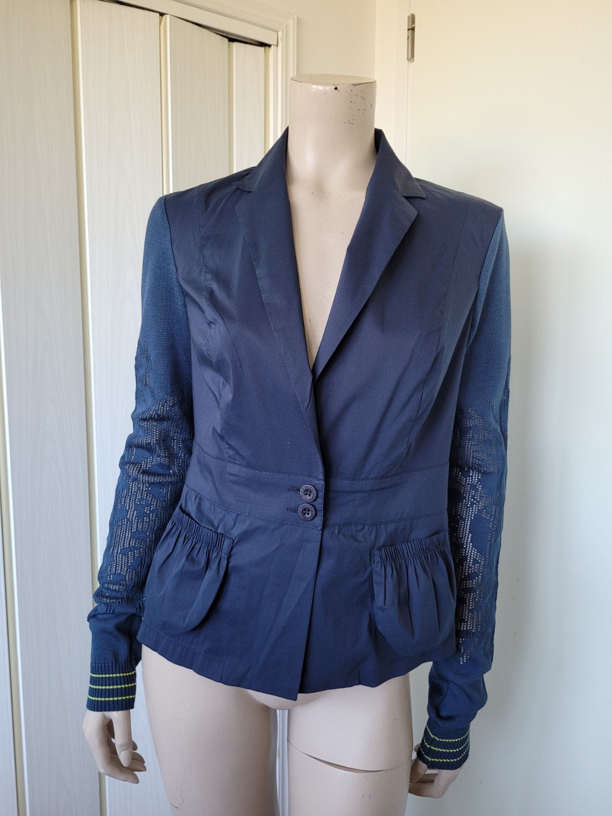 Pianurastudio blazer/vest maat M/38 blauw, Maat 38/40 (M), Blauw, Ophalen of Verzenden, Zo goed als nieuw