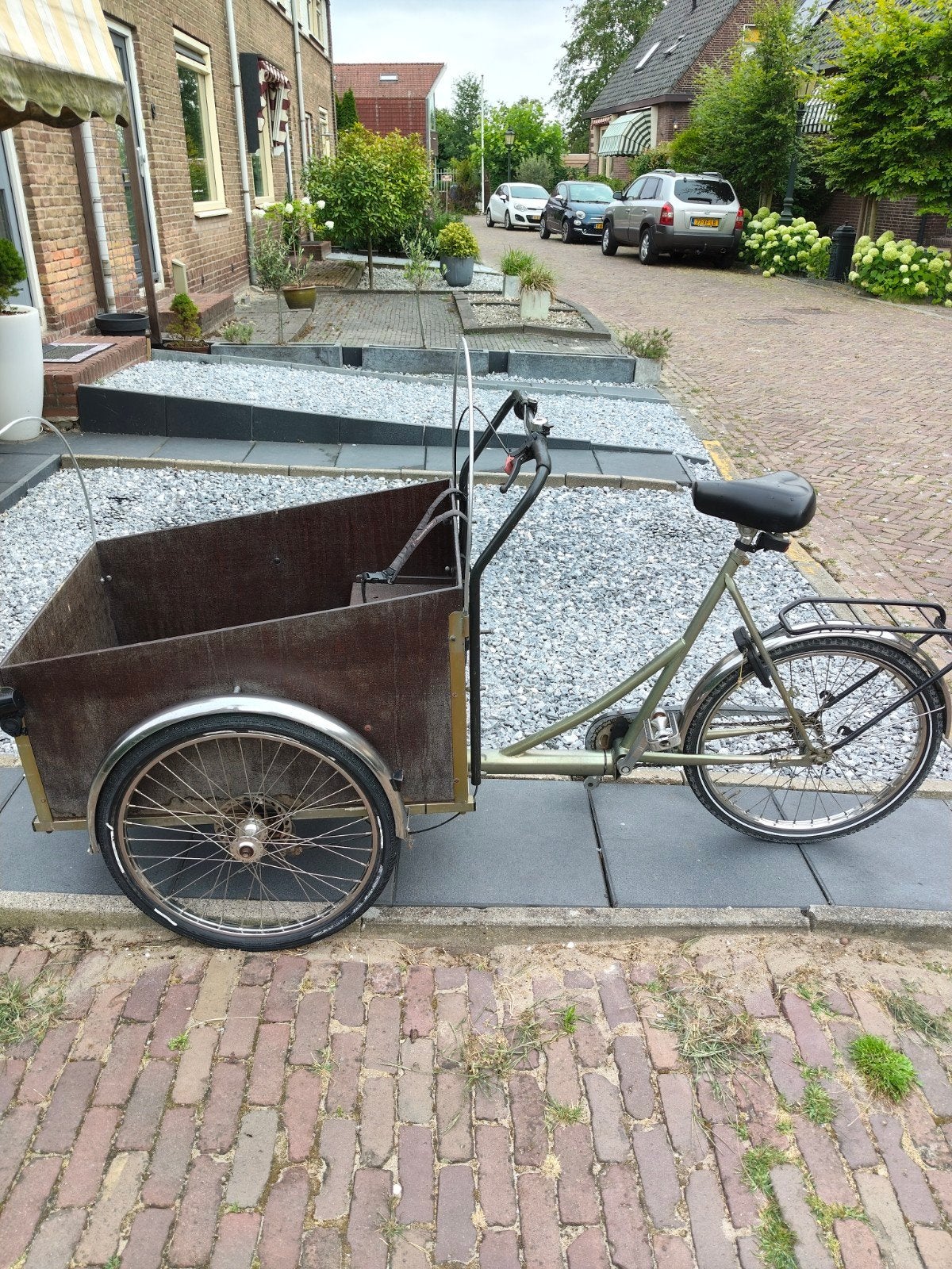 Mooie en leuke transport fiets., Fietsen en Brommers, Fietsen | Bakfietsen, Ophalen, Gebruikt, 2 kinderen