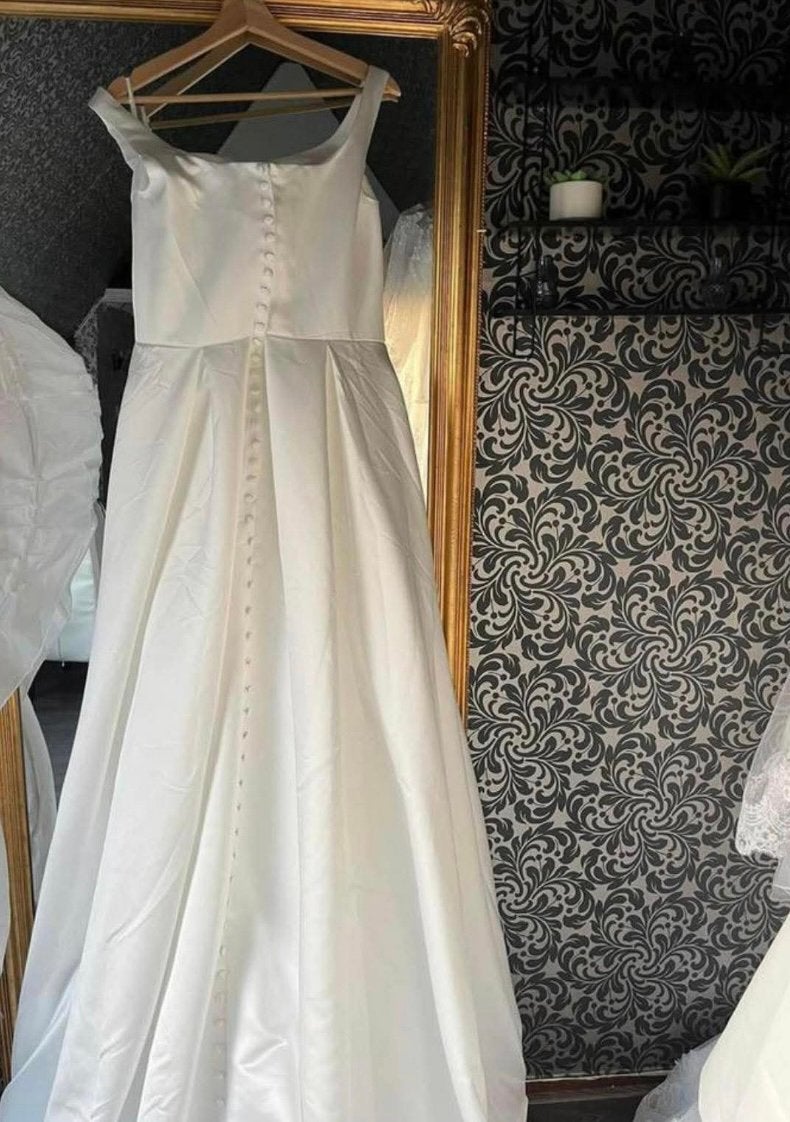 Trouwjurk, Kleding | Dames, Trouwkleding en Trouwaccessoires, Ophalen of Verzenden, Zo goed als nieuw, Wit, Trouwjurk