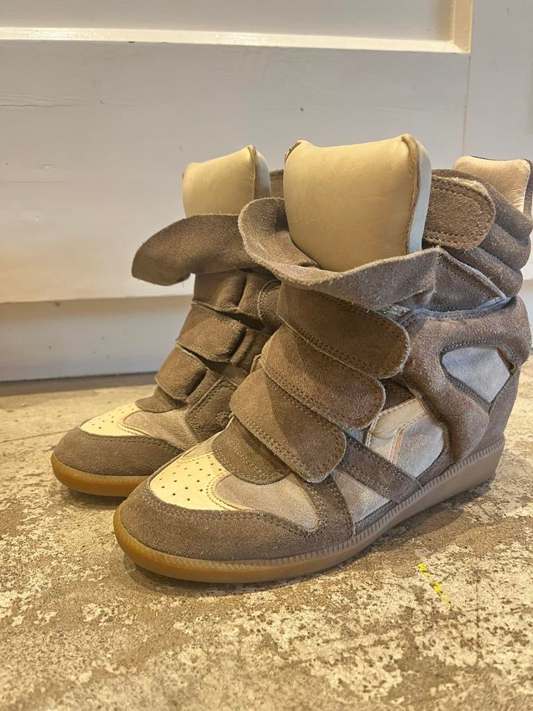 Isabel Marant Bekett sneakers - Maat 36, Kleding | Dames, Schoenen, Ophalen of Verzenden, Gedragen, Bruin, Sneakers of Gympen