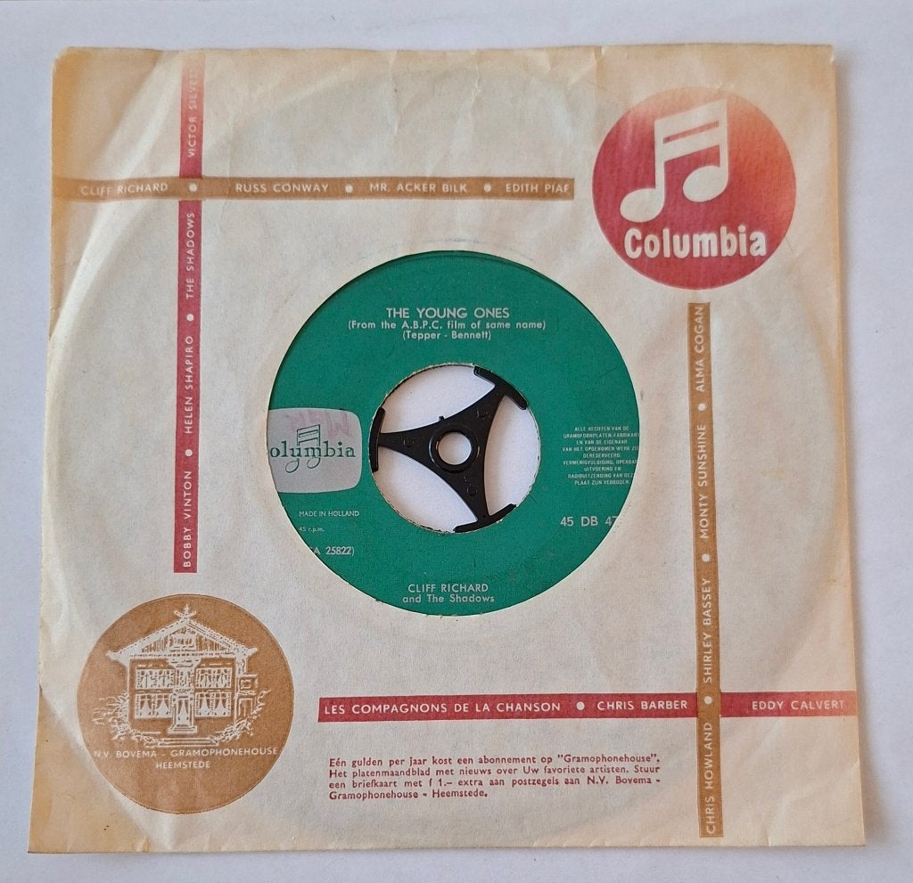 Cliff Richard & The Shadows - The young ones, Ophalen of Verzenden, Gebruikt, Pop, Overige typen