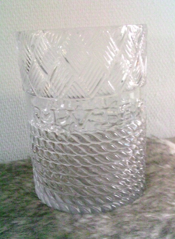 Riviera Maison RM Mixed Rope Hurricane - Windlicht glas/vaas, Windlicht, Gebruikt, Overige merken, Ophalen of Verzenden